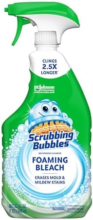 Foaming Bleach Bathroom and Shower Cleaner
