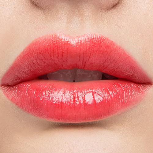 Lique Cosmetics Tinted Hydrating Lip Balm, Lightly Scented, Infused With Coconut & Jojoba Oils, Weightless, Vegan Formula, Coral, 0.21 Oz. #TOP2