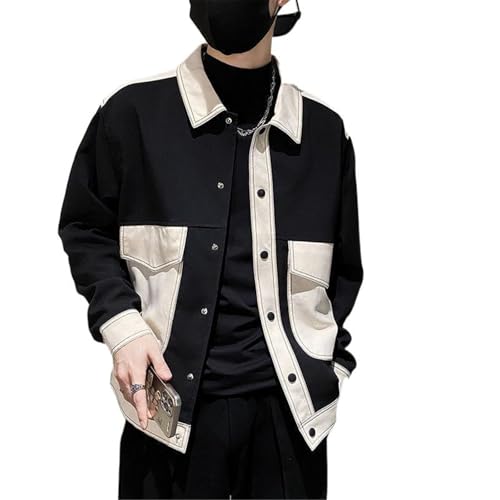 Manteau pour hommes mi-saison col veste pour l'automne et le printemps