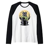 Photo Gallery halloween luna mano zombie cane corso mastino italiano maglia con maniche raglan Photo Gallery halloween luna mano zombie cane corso mastino italiano maglia con maniche raglan