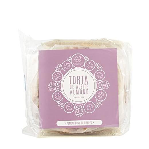 Huile D'Olive Brindisa Biscuits Aux Amandes 200G (Paquet de 4)