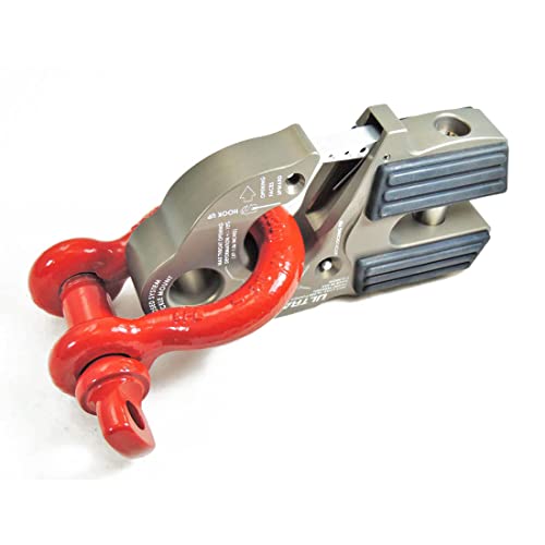 Factor 55 Ultrahook Winch Hook With Shackle Mount - Gray #TOP7