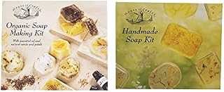 House HHJ500 of Crafts Organic Soap Making Kit & HC360 Handmade Soap Kit Home Crafting, DIY Hobby, Make Your Own Bars, Multi, Fragrance, Moulds and Petals