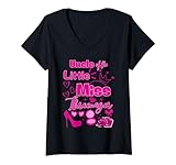 Photo Gallery zio miss threenager 13 bday ragazze salon spa makeup party maglietta con collo a v Photo Gallery zio miss threenager 13 bday ragazze salon spa makeup party maglietta con collo a v