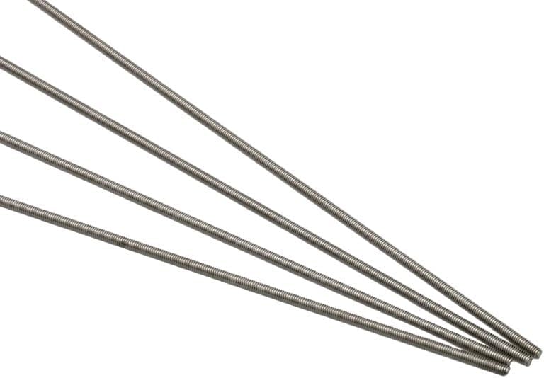 4PCS Marine M2 M2.5 M3 M4 Full Thread Stainless Steel Push Pull Rod Length 250mm Servo Linkage DIY Accessories for RC Boat Model