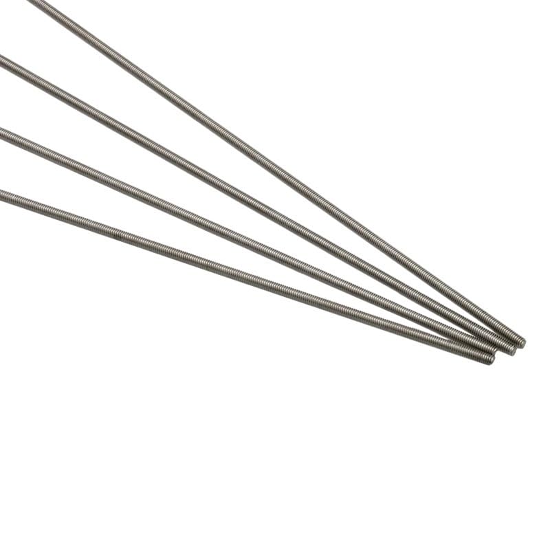 4PCS Marine M2 M2.5 M3 M4 Full Thread Stainless Steel Push Pull Rod Length 250mm Servo Linkage DIY Accessories for RC Boat Model