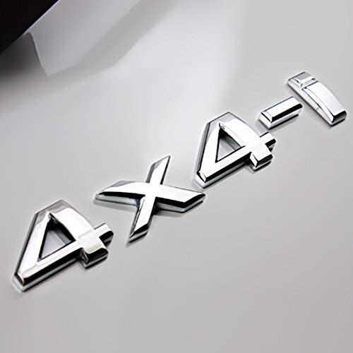 Dsycar 1 Set 3D Métal 2.5 4X4-i Logo de Voiture