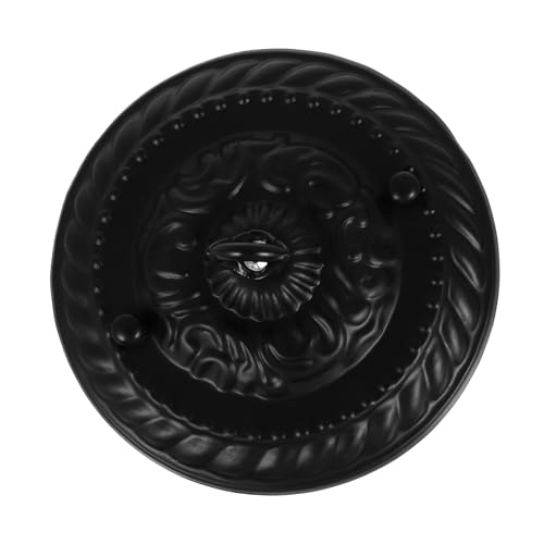 UKCOCO Gancho para pantalla de araña accesorio Lámina decoración lampara colgante candeeiro suspenso placa de dosel de luz colgante placa de luz colgante de época Aleación de zinc