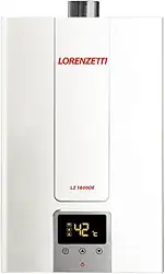 Aquecedor de Água a Gás Lz 1600DE GLP 15, 0 L/Min, Lorenzetti, Branco