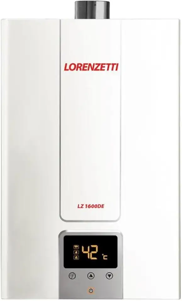 Aquecedor de Água a Gás Lz 1600DE GLP 15, 0 L/Min, Lorenzetti, Branco