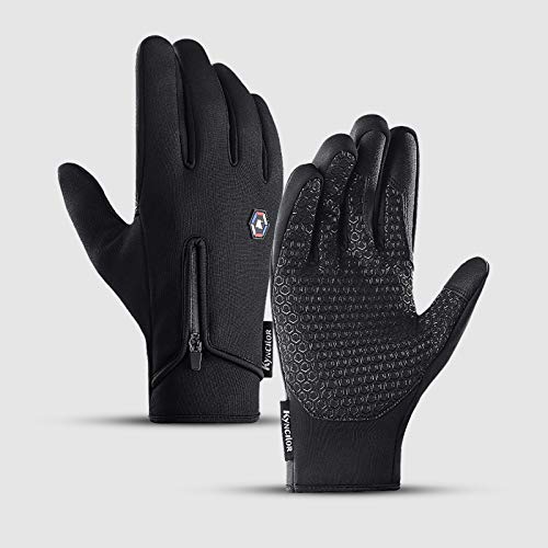 Luvas de Ciclismo, Andoer Luvas masculinas e femininas de ciclismo de inverno Luvas esportivas com t