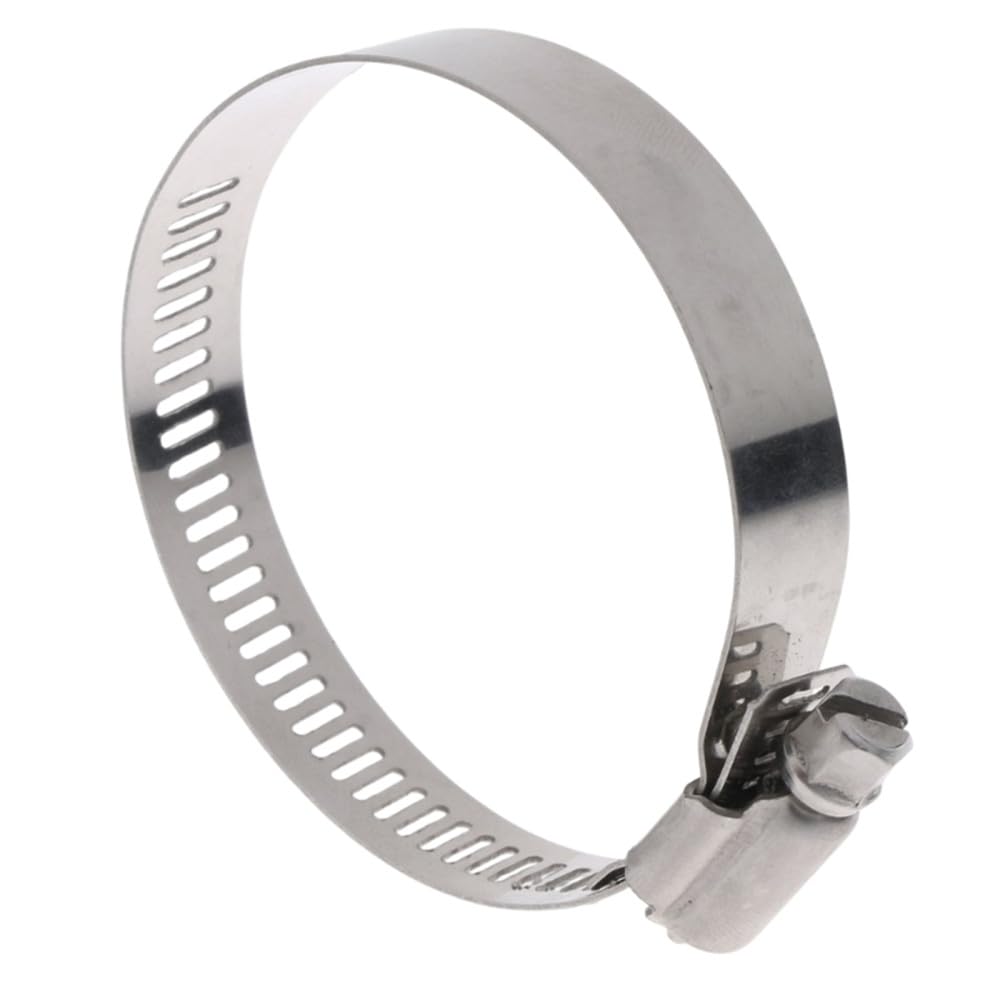 Colliers de serrage réglables en acier inoxydable pour conduits d'air 50/75/100/150/200 mm, 75 mm