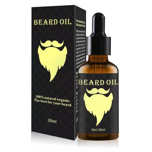 Kit de crecimiento de barba, rodillo Derma para barba de 0,3 mm, aceite para el crecimiento del vello facial para hombres y papás, herramienta de aseo para ayudarte a crecer la barba, facilita el