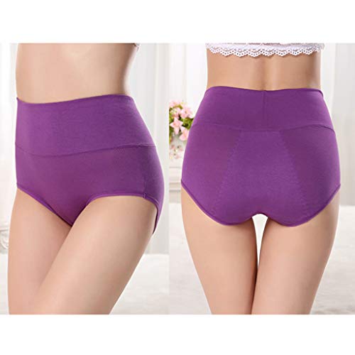 F Fityle 3x Mulheres Período Menstrual Calcinhas à Prova De água Impermeáveis ​​Cuecas XXL
