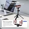 NEEWER Microphone Shock Mount, Adjustable Cold Shoe Mic Holder for Camera, Boom Pole, Tripod Accessories Compatible with Rode NTG Series Sennheiser MKE600 Audio Technica AT875R, MH2 #4