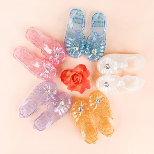 HaHaGuu Girls Jelly Sandals Closed Toe Beach Flat-Sandal Breathable Waterproof Fisherman Gladiator Flats Summer Costume Princess Dress Shoes For Toddler Girl Little Kid Big Kids — view 6