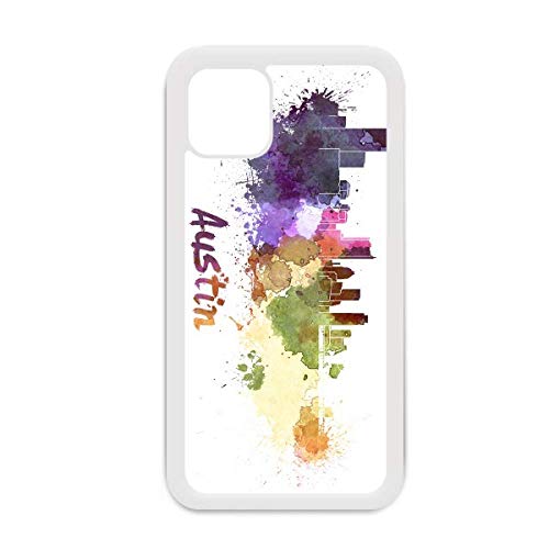 Coque Apple iPhone 12 Pro Max Austin aquarelle blanche