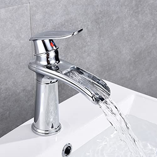Robinet de Salle de Bain Noir Mat pour Vasque Moderne et Design Épuré