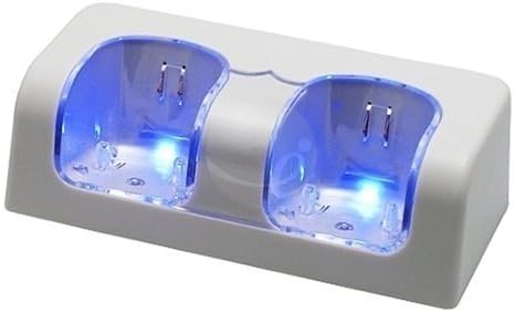 1 New Dual Charger Stand Dock for 2 Nintendo Wii Remote