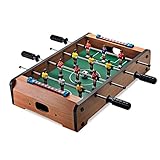 ★ 【umweltfreundliche Material】 Dieser Tischfußball, von hohen Faserplatten, ist sehr hart und wird nicht knacken.Die Oberfläche ist fein poliert, glatt und zart.