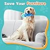 TOOPTATE Dog Toys for Aggressive Chewers - Dog Toys to Keep Them Busy Squeaky Dog Toys for Large Dogs (Blue, Medium) #5