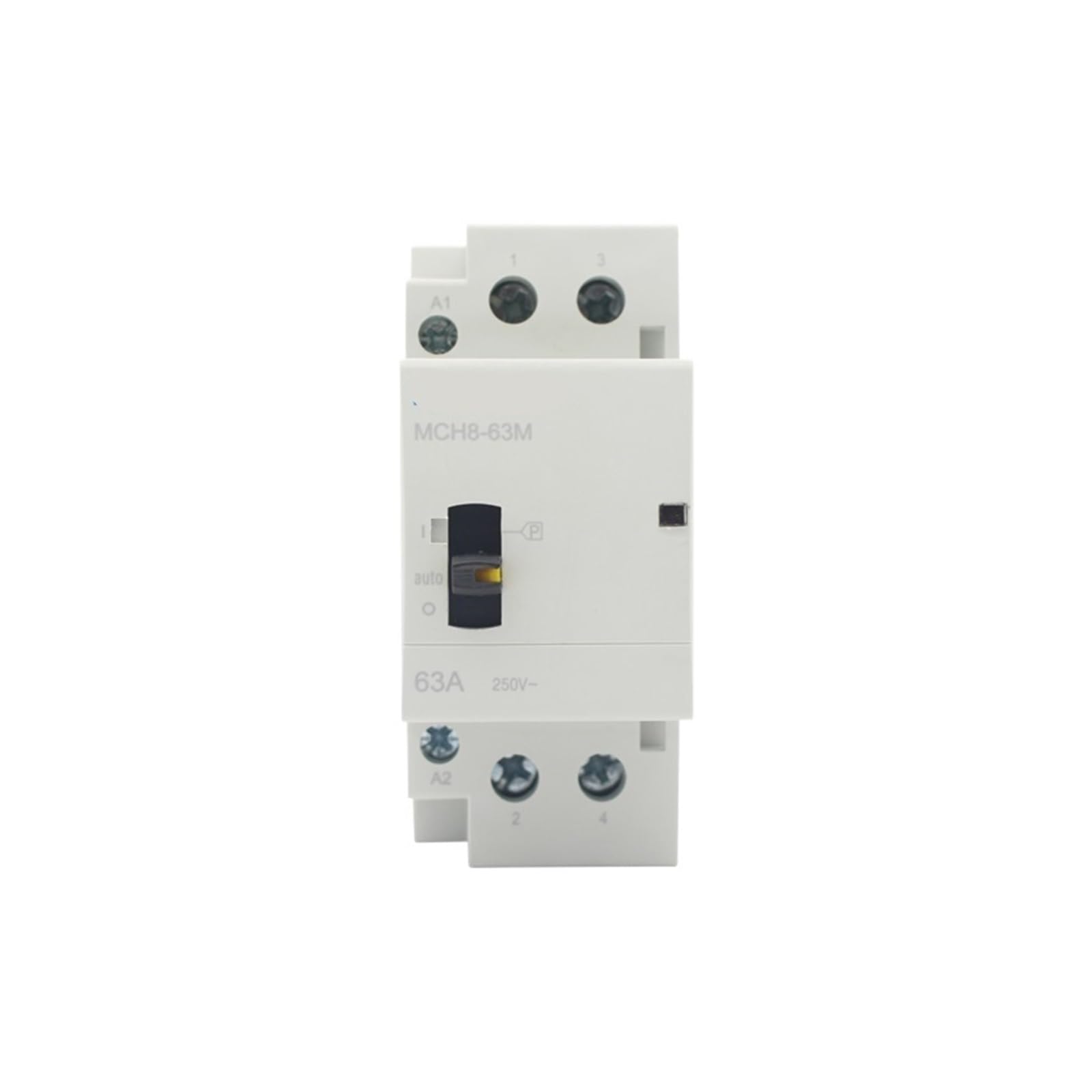 Contacteur modulaire 2P 63A MCH8-6 2NO 230V avec commande manuelle