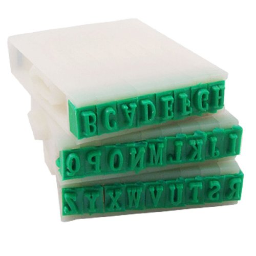 26 lettres détachables alphabet en plastique pour personnaliser vos albums de scrapbooking