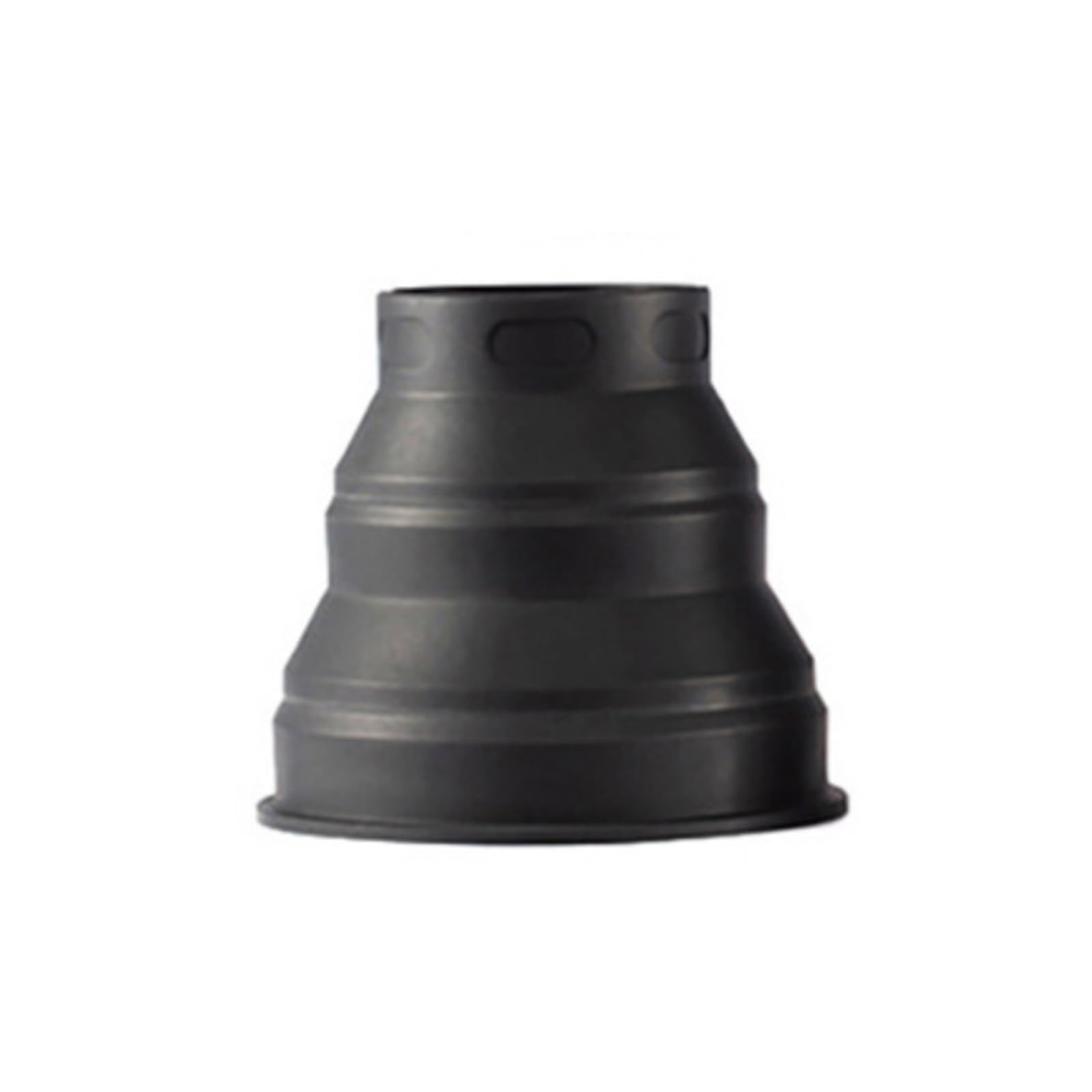 Pantalla de silicona para lentes de cámara de 53-72 mm/72-112 mm, diseños antirreflectantes, parasol para fotos claras
