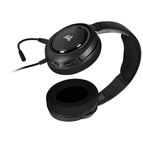 Headset Gamer Corsair HS45 7.1 Virtual Surround Com Adaptador USB - Preto CA-9011220-NA, 1,8m