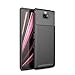 Olixar for Sony Xperia 10 Case, Carbon Fibre Cover - Shock Protection - Slim Design - for Xperia 10 (2019) 6" inch - Black