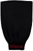 Letscrub Triangle Black Bath Shower Pouch Exfoliating Gloves 100% Flush Silk For Normal Skin