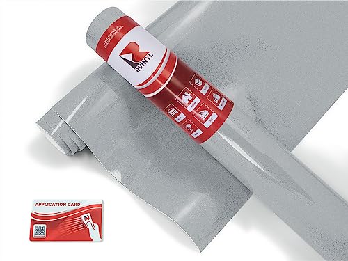 Avery Dennison SW900 814-M Gloss Metallic Quick Silver Supreme Wrapping Film Vinyl Vehicle Car Wrap Sheet Roll - (60" x 60")