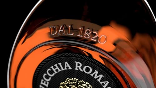 Vecchia Romagna Etichetta Nera 70cl - Italienischer Weinbrand, der nach einem Verfahren mit doppelter Destillation und doppelter Reifung hergestellt wird, mit ausgeprägtem und elegantem Geschmack