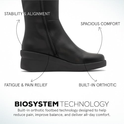 ABEO Passage Women's Tall Boots | Fall Boots for Women | Water Resistant Leather | Built-In Orthotic Insole | Comfortable Boots3