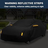 X AUTOHAUX 210D-PU Car Cover for Honda Civic Sedan Coupe — image 5