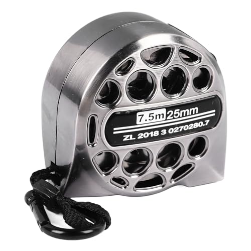 Cinta métrica de acero inoxidable retráctil 7.5 m miniatura 2