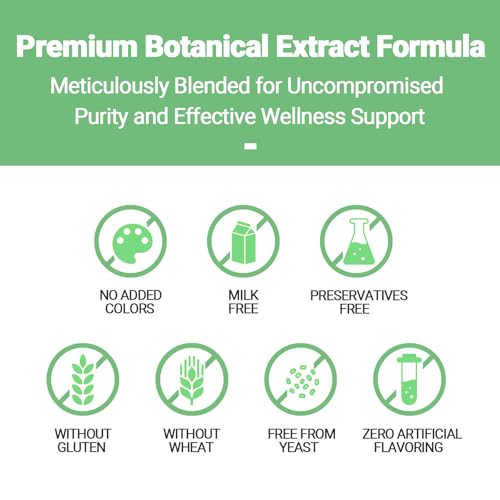 Wormwood Clove and Black Walnut Capsules - Parasite Cleanse Tincture for Humans - Candida Cleanse & Gut Support Colon Detox - 100% Natural Herbal Intestinal Support - Vegan - 90 Capsules - Image 2