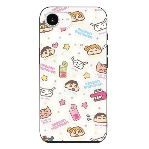 クレヨンしんちゃん iPhone 16 6.1インチ用 ケース TPUバンパー MagSafeに対応 スマホケース iPhone 16 Pro/iPhone 16 Plus/iPhone 16 Pro Max 対応 黄変防止 耐衝撃 指紋防止