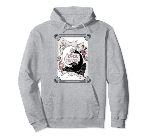 The School for Good and Evil Ever Never Black & White Geese Pullover Hoodie