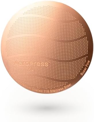 AeroPress XL Gold Tone Stainless Steel Reusable Filter – Durable ...