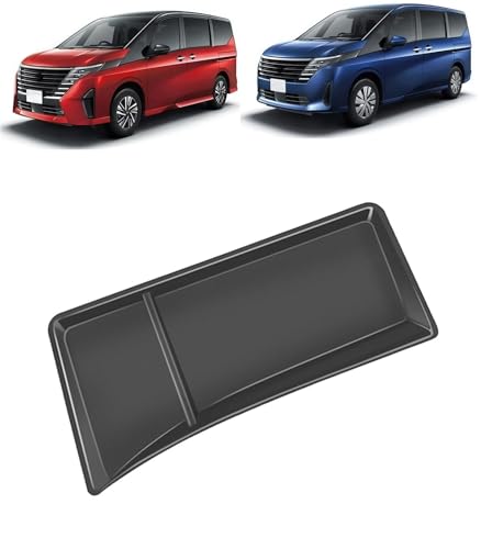 Ovhdriac �R���\�[���i�r�g���C�R���\�[���{�b�N�X For SERENA ��p�݌v �ԓ����[�{�b�N�X �J�X�^�� �p�[�c �_�b�V���{�[�h�g���C �i�r�g���C���[�{�b�N�X �������� ���� �u���b�N �V�^ �Z���i Serena C28�n �ɑΉ� 2022(��