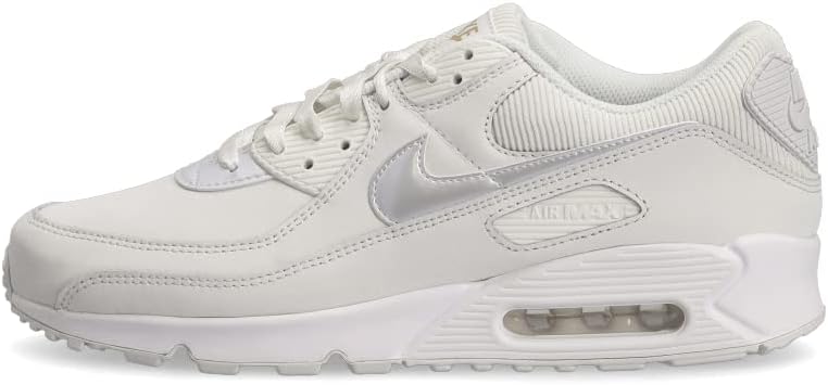 white nike air max 90 black swoosh