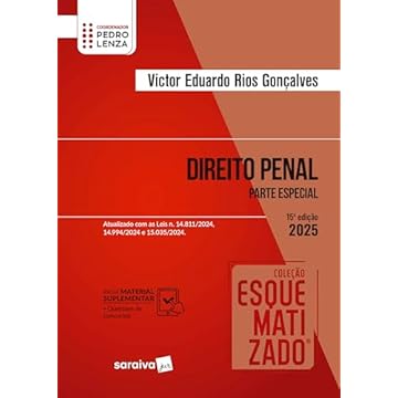 Capa do livro Coleção Esquematizado - Direito Penal - Parte Especial - 15ª Edição 2025