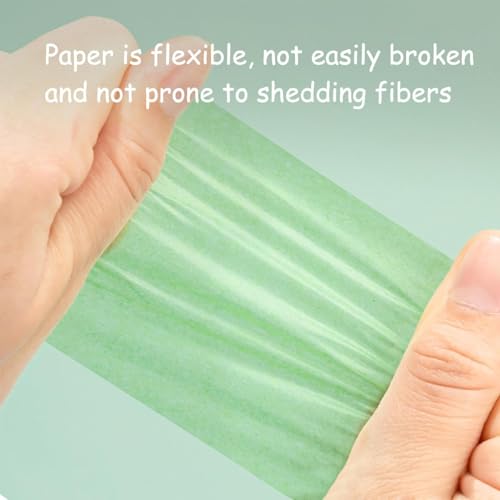 200 folhas de folhas de absorção de óleo para rosto, papel absorvente de maquiagem, folhas de borrão