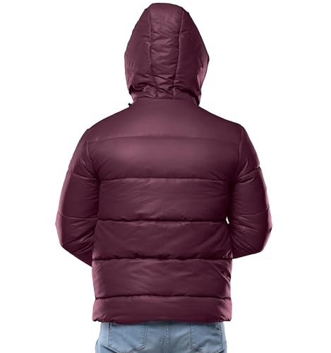 Image of URBAN BUCK Packable Puffer Jacket for Men Lightweight Winter Windproof & Water Repellent Hiking Jackets