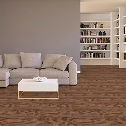 Peel And Stick Flooring Peel And Stick Floor Tile Natural Red Wood Grain Look Vinyl Flooring Waterproof And Self Adhesive For Bathroom Kitchen Living Room Bedroom Diy 35In×6In (10 Pcs) #TOP3