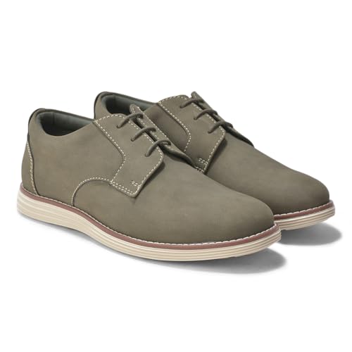 Image of Cantabil Casual Shoes for Men l Lightweight & Comfortable with Cushioned Insole PU Upper TPR Sole Lace Up Closure (P MFTW00145E)