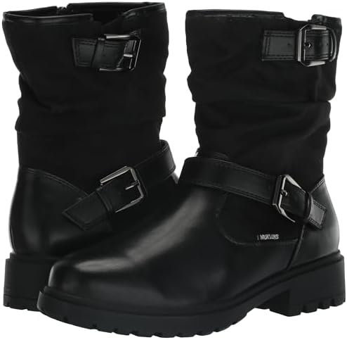 MUK LUKS Women's Scarlett Sabrina Fashion Boot, Black, 11 Wide | Image 6