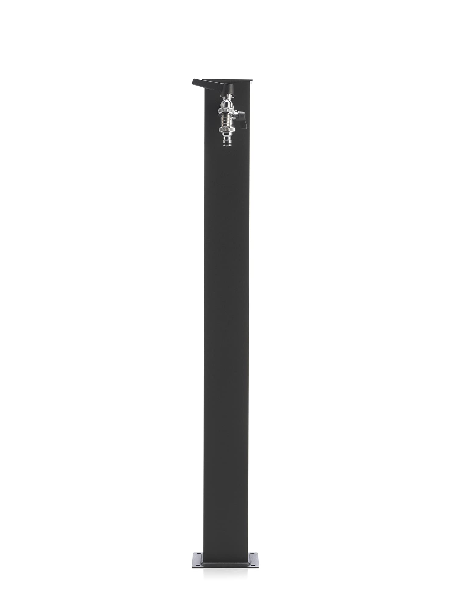 Belfer 42QRR Fontana da Esterno con Doppio Rubinetto e Gancio Porta Tubo dell'Acqua Colore Antracite