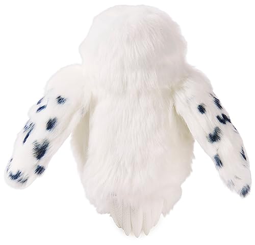 WIZARDING WORLD HARRY POTTER - HEDWIGE ENCHANTÉE - Peluche Interactive Chouette Hedwige 30 Cm Avec Accessoires - Tête et Ailes Qui Bougent - Sons et Mouvements - Jouet Enfant 6 ans et +